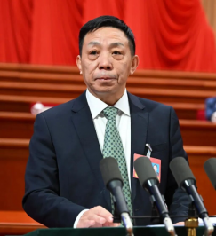 郭拥军代表农工党河北省委在省政协十三届四次会议上作大会发言