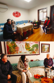 农工党廊坊机关总支开展新春慰问老党员活动